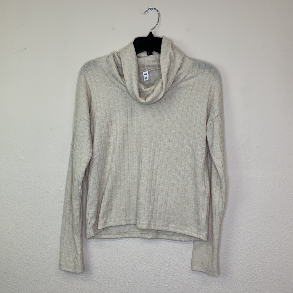 Cozy Cream Colored Top by BP. Size S